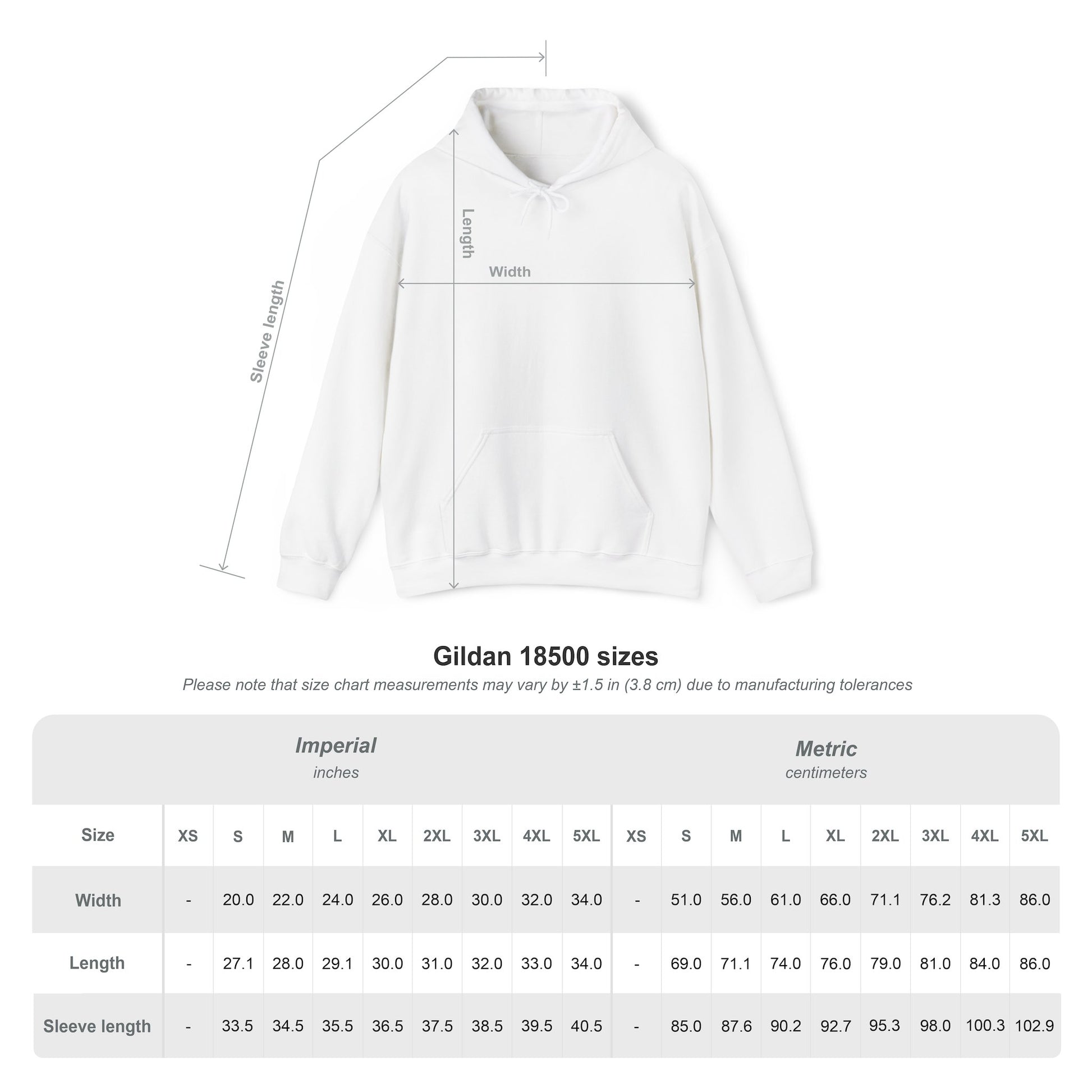 Hoodie White